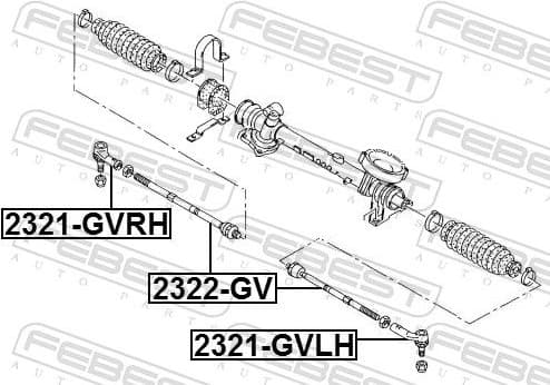 Tie Rod End 2321-GVRH - image 2