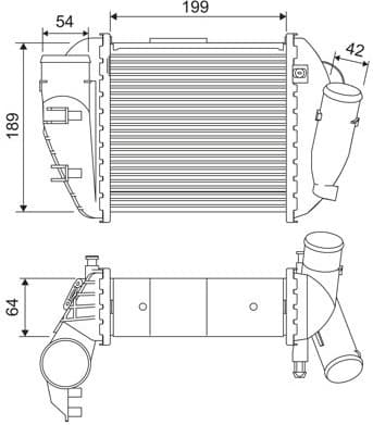 Charge Air Cooler 817870