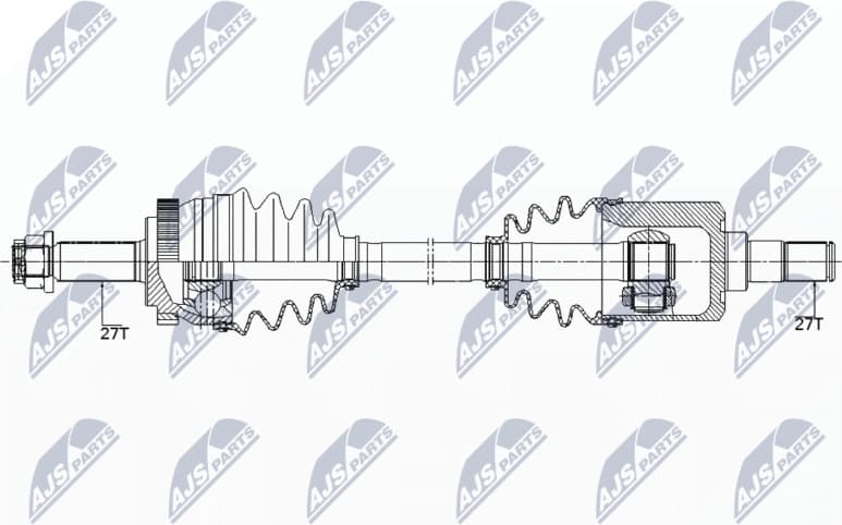 Drive Shaft NPW-KA-352