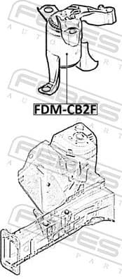 Mounting, engine FDM-CB2F - image 2