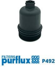 Cap, oil filter housing P492