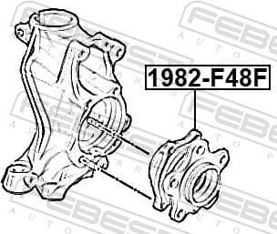 Wheel Hub 1982-F48F - image 2