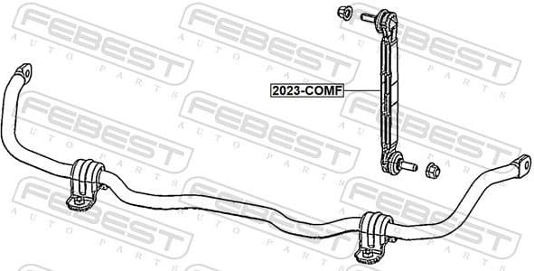Link/Coupling Rod, stabiliser bar 2023-COMF - image 2