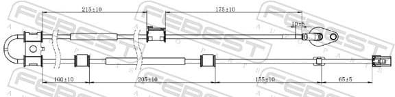 Sensor, wheel speed 12606-011 - image 2