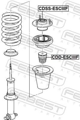 Rubber Buffer, suspension CDD-ESCIIIF - image 2