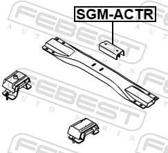 Mounting, engine SGM-ACTR - image 2