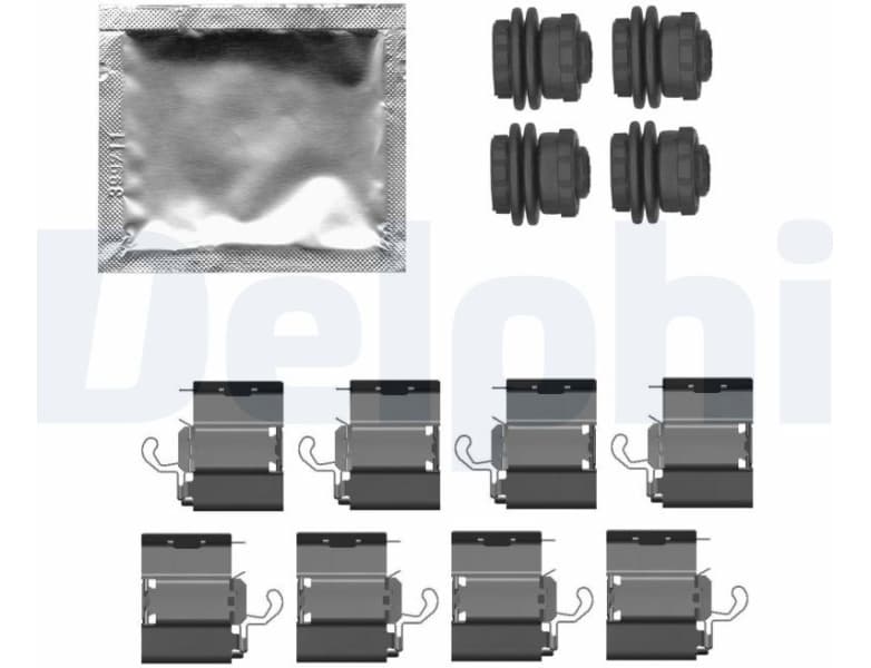 Accessory Kit, disc brake pad LX0787