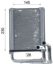 Heat Exchanger, interior heating BEHR AH 318 000S - image 10