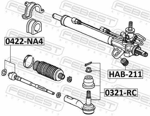 Tie Rod End 0321-RC - image 2