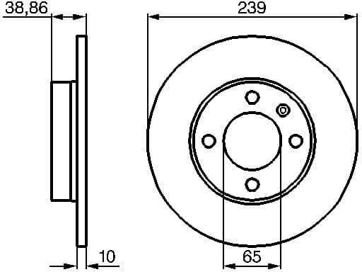 Brake Disc 0986478010 - image 6