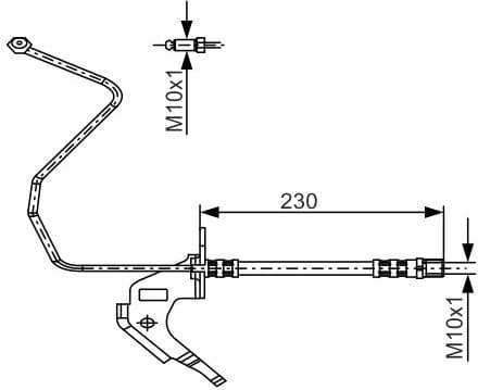 Brake Hose 1987481162 - image 2