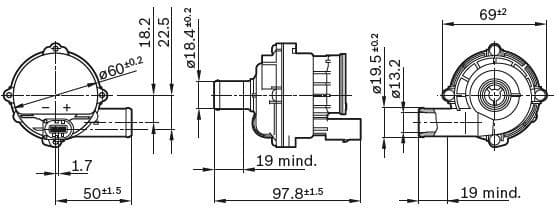 Auxiliary Water Pump (heating water circuit) 0392023004 - image 6
