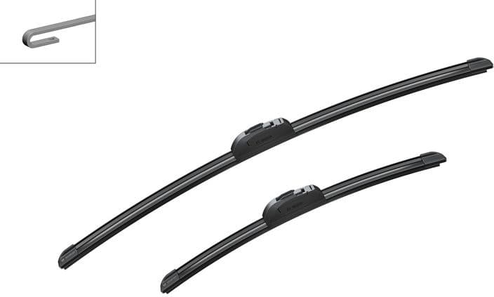 Wiper blade set BOSCH 2psc 3397118907 - image 2