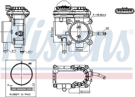 Throttle Body ** FIRST FIT ** 955237 - image 6