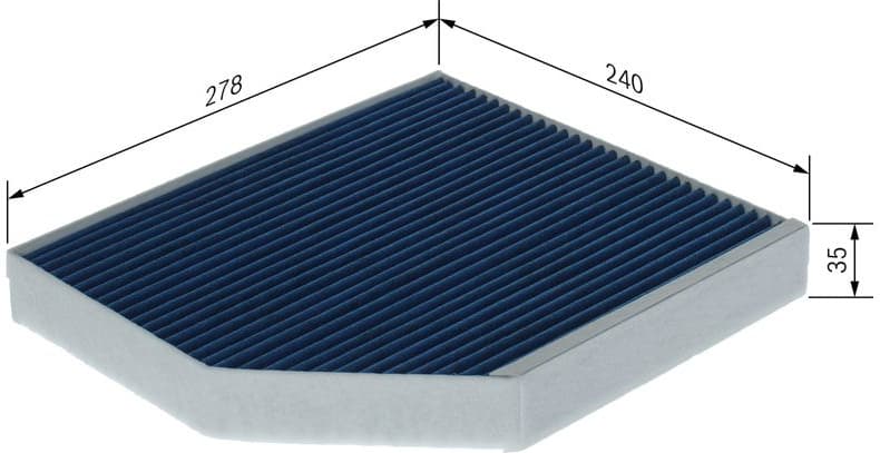 Filter, cabin air FILTER+pro 0986628622 - image 9