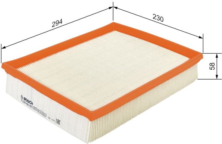Air Filter F 026 400 551 - image 9