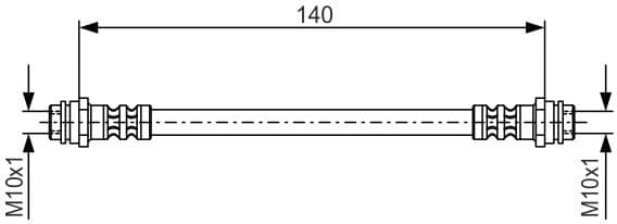 Brake Hose 1 987 476 952 - image 2