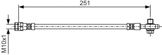 Brake Hose 1 987 481 A27 - image 10