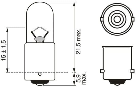 Bulb, boot light Pure Light WS 1 987 302 207 - image 12