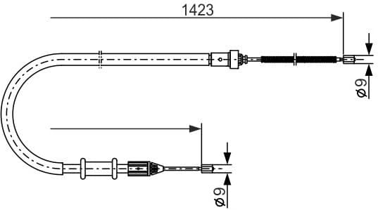 Cable Pull, parking brake 1987477632 - image 5