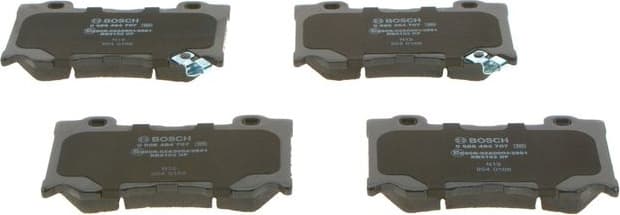 Brake Pad Set, disc brake 0986494707 - image 7