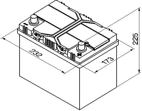 Starter Battery S4 0092S40240 - image 13