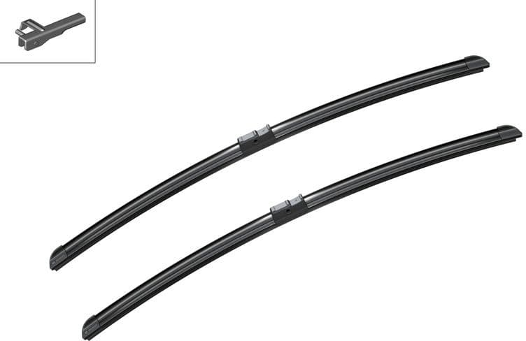Wiper blade set BOSCH 2psc 3397118948 - image 2