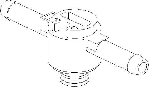 Valve fuel filter 1457414021 - image 3