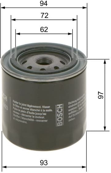Oil Filter 0986452003 - image 10