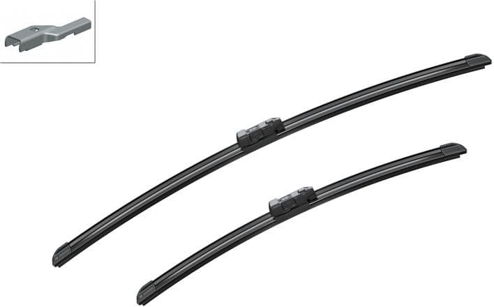 Wiper blade set BOSCH 2psc 3397007187 - image 2