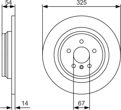 Brake Disc 0986479D10 - image 2