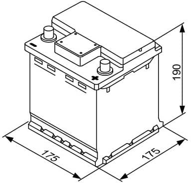 Starter Battery S4 0092S40001 - image 5