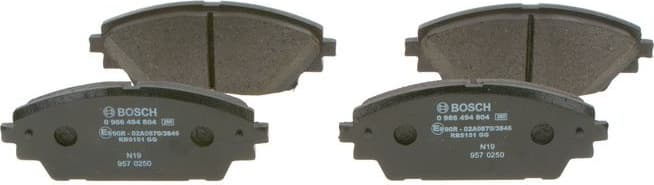 Brake Pad Set, disc brake 0986494804 - image 8