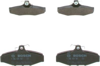 Brake Pad Set, disc brake 0986424561 - image 2