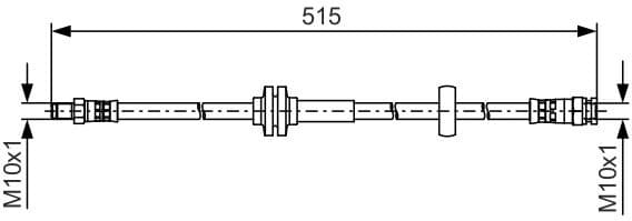 Brake Hose 1987481482 - image 2