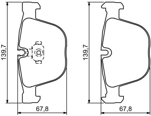 Brake Pad Set, disc brake 0986494325 - image 14