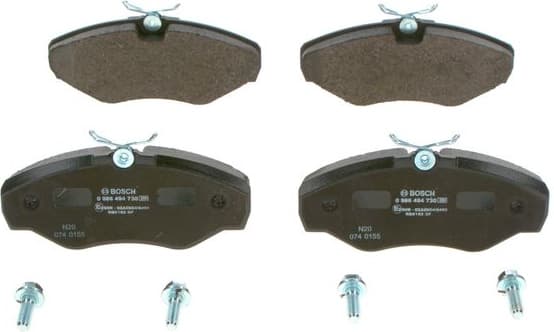 Brake Pad Set, disc brake 0986494730 - image 7