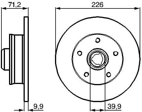 Brake Disc 0986478332 - image 6