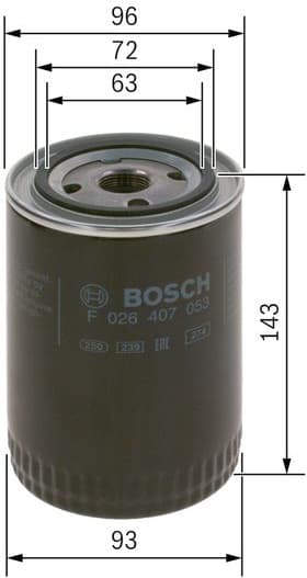 Oil Filter F026407053 - image 10