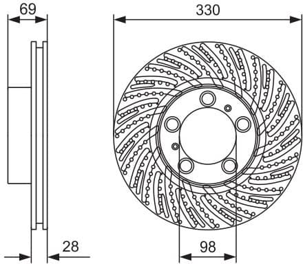 Brake Disc 0986479D25 - image 10