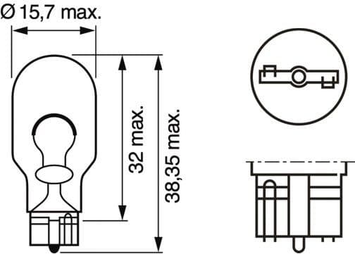 Bulb, direction indicator Pure Light WS 1987302205 - image 11