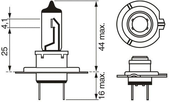 Bulb, headlight Plus 90 BL 1987301078 - image 6