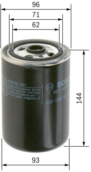 Fuel Filter 1457434421 - image 6