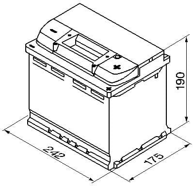 Starter Battery S5 0092S50050 - image 6