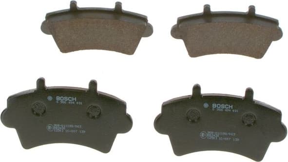 Brake Pad Set, disc brake 0986494031 - image 8