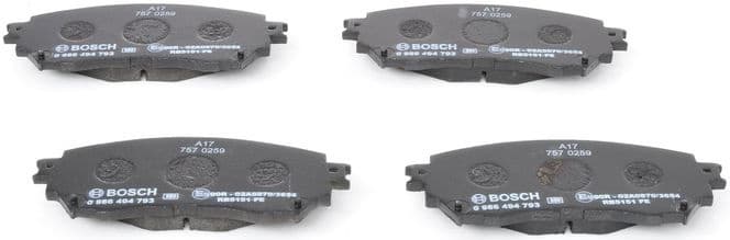 Brake Pad Set, disc brake 0986494793 - image 13