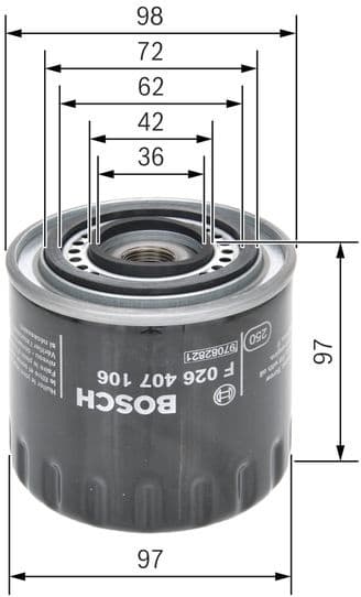 Oil Filter F026407106 - image 10