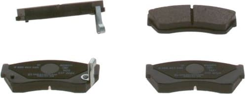 Brake Pad Set, disc brake 0986493340 - image 2