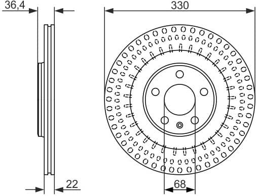 Brake Disc 0986479750 - image 11