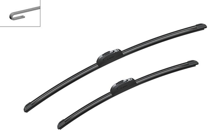 Wiper blade set BOSCH 2psc 3397118909 - image 7